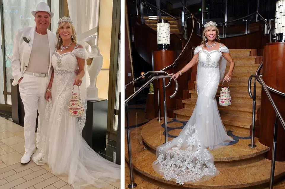 Love my wedding purse!