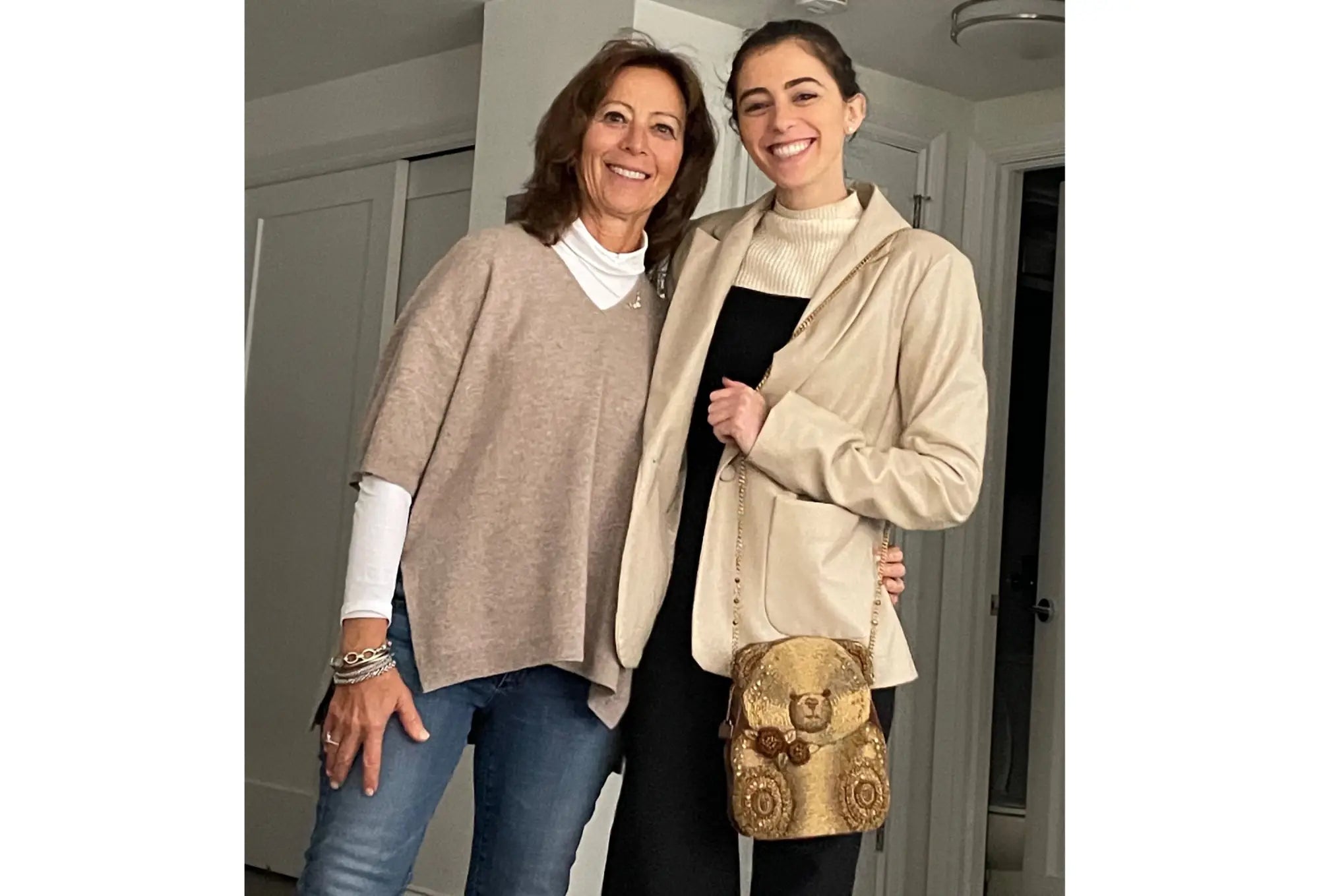 Caryn and her daughter love Mary Frances Handbags
