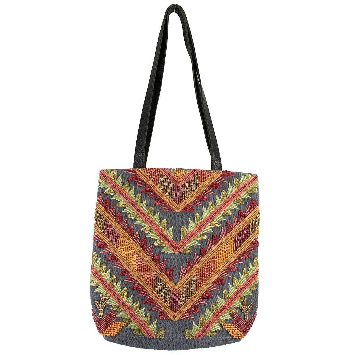 Colorful Beaded Tote Bag ’One of a Kind’ beaded - One Kind 1
