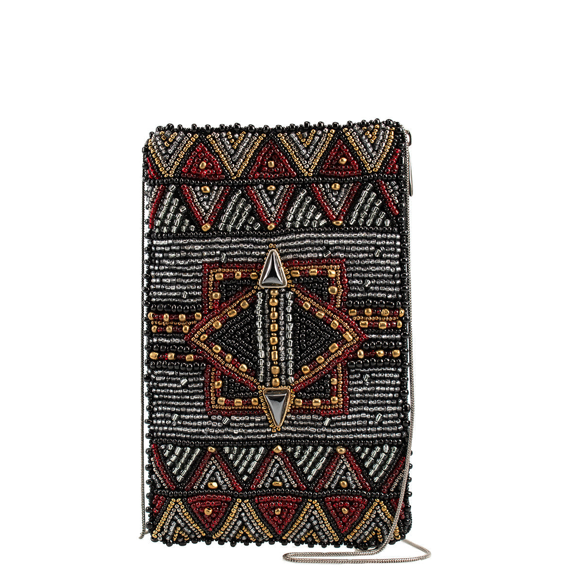 Aztec Crossbody Phone Bag ’One of a Kind’ beaded - One Kind 1