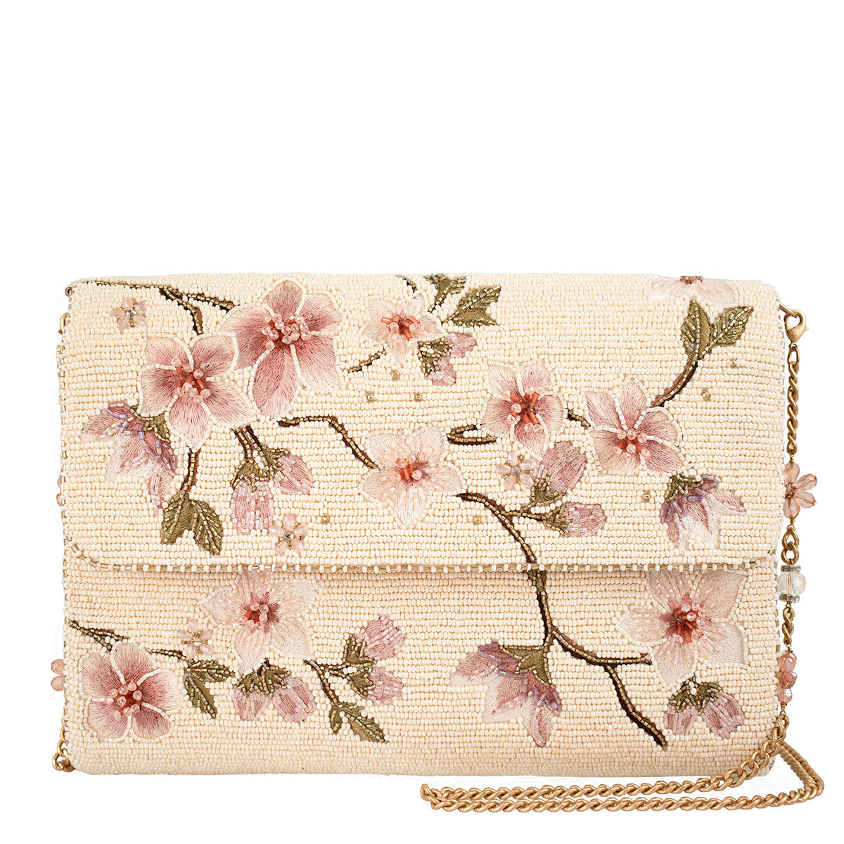 Spring Blossoms Handbag ’One of a Kind’ beaded - One Kind 1