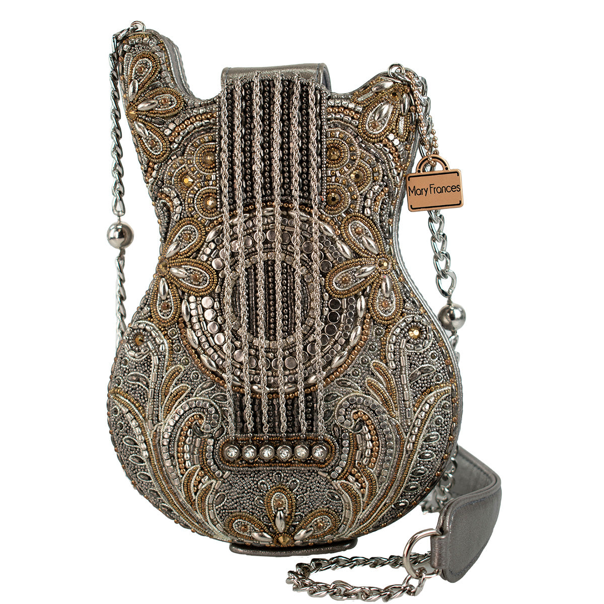 Silver Guitar Handbag 'One of a Kind'