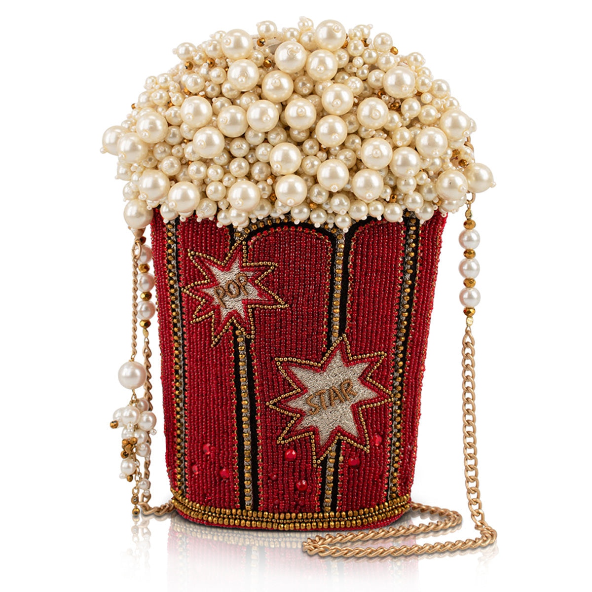 Movie Night Crossbody Handbag beaded - 1