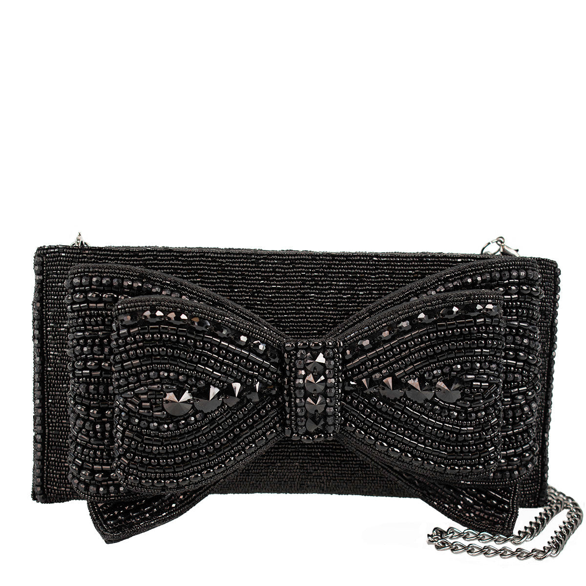 Black Bow Crossbody ’One of a Kind’ beaded - One Kind 1