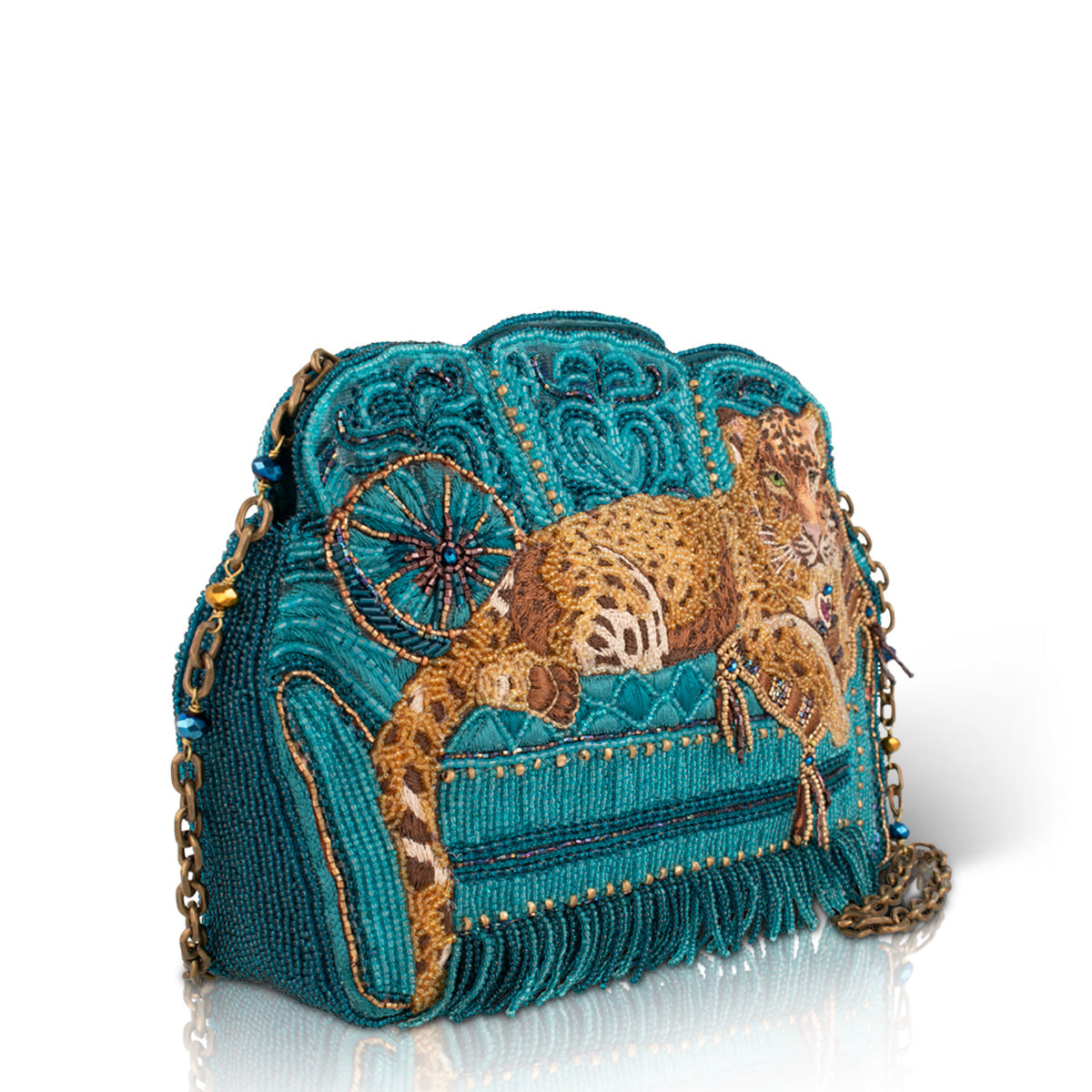 Lazy Leopard Crossbody Handbag