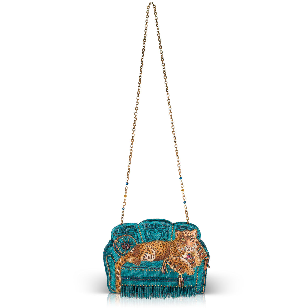 Lazy Leopard Crossbody Handbag