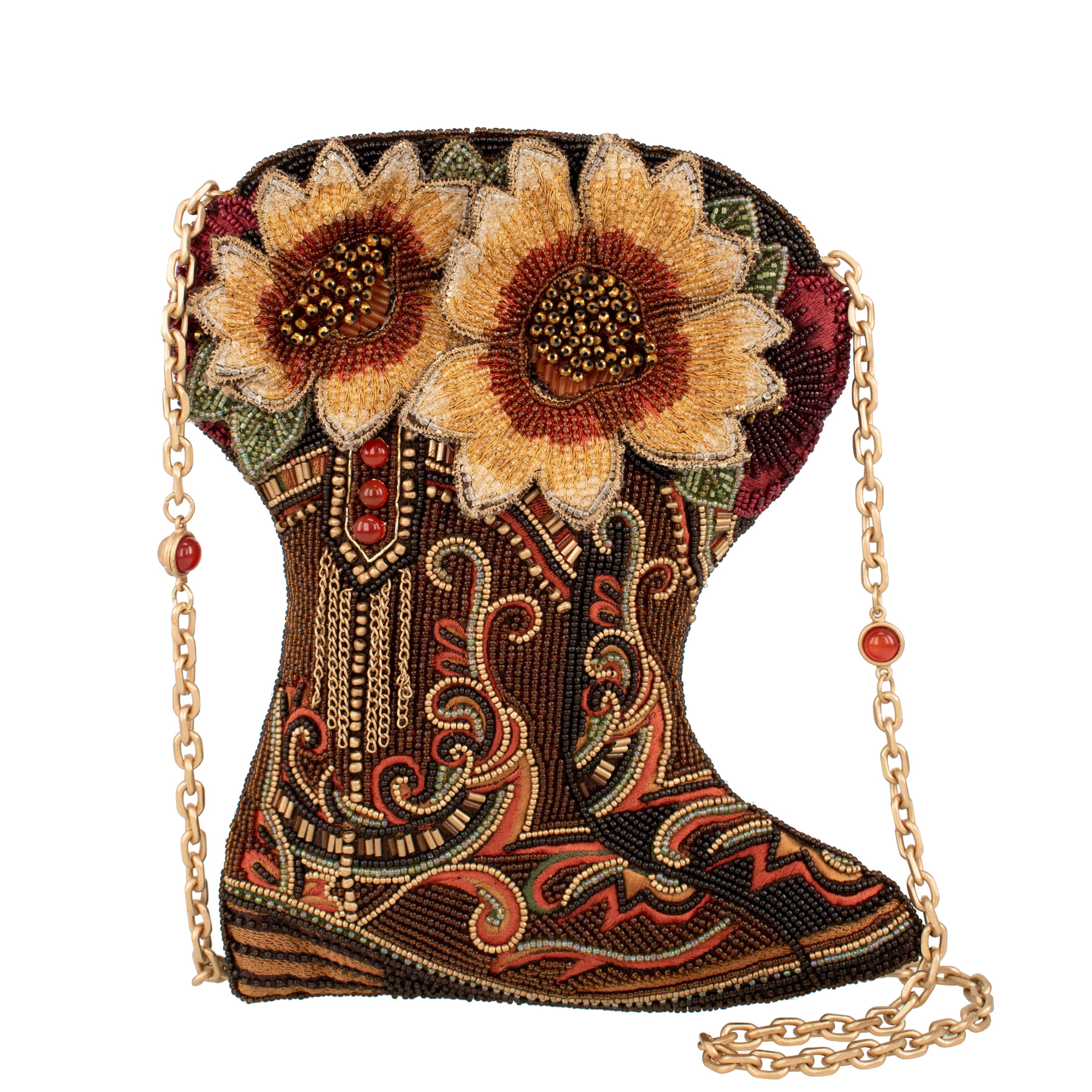 Floral Frontier Crossbody Handbag