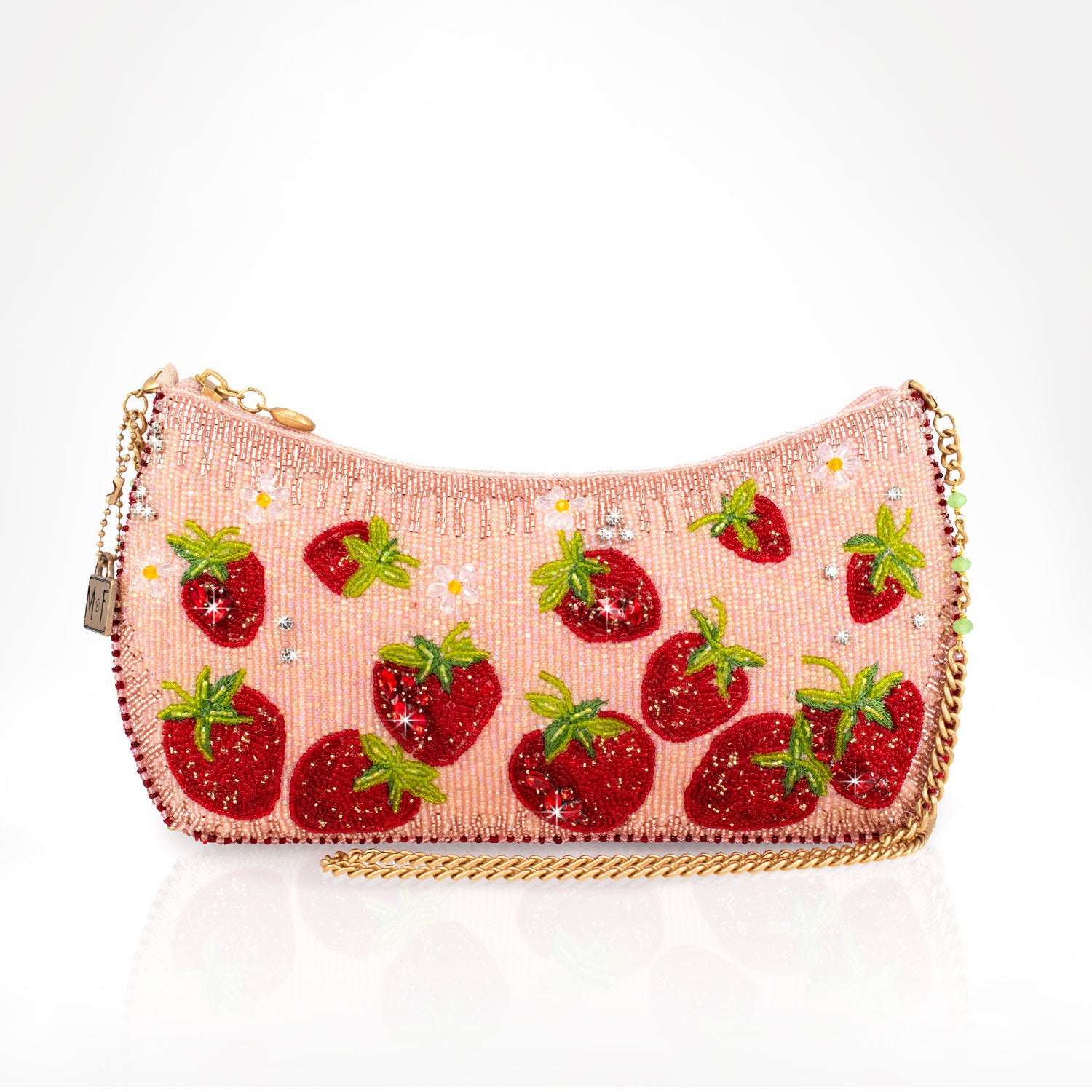 Strawberry Fields Crossbody Clutch Handbag
