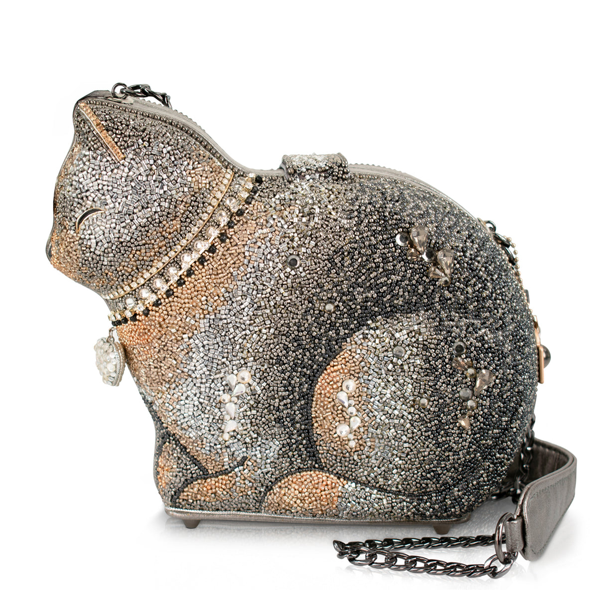 MARY FRANCES ビーズバッグ　パーティーバッグ Bubbly Champagne Beaded Crossbody Handbag - Mary Frances