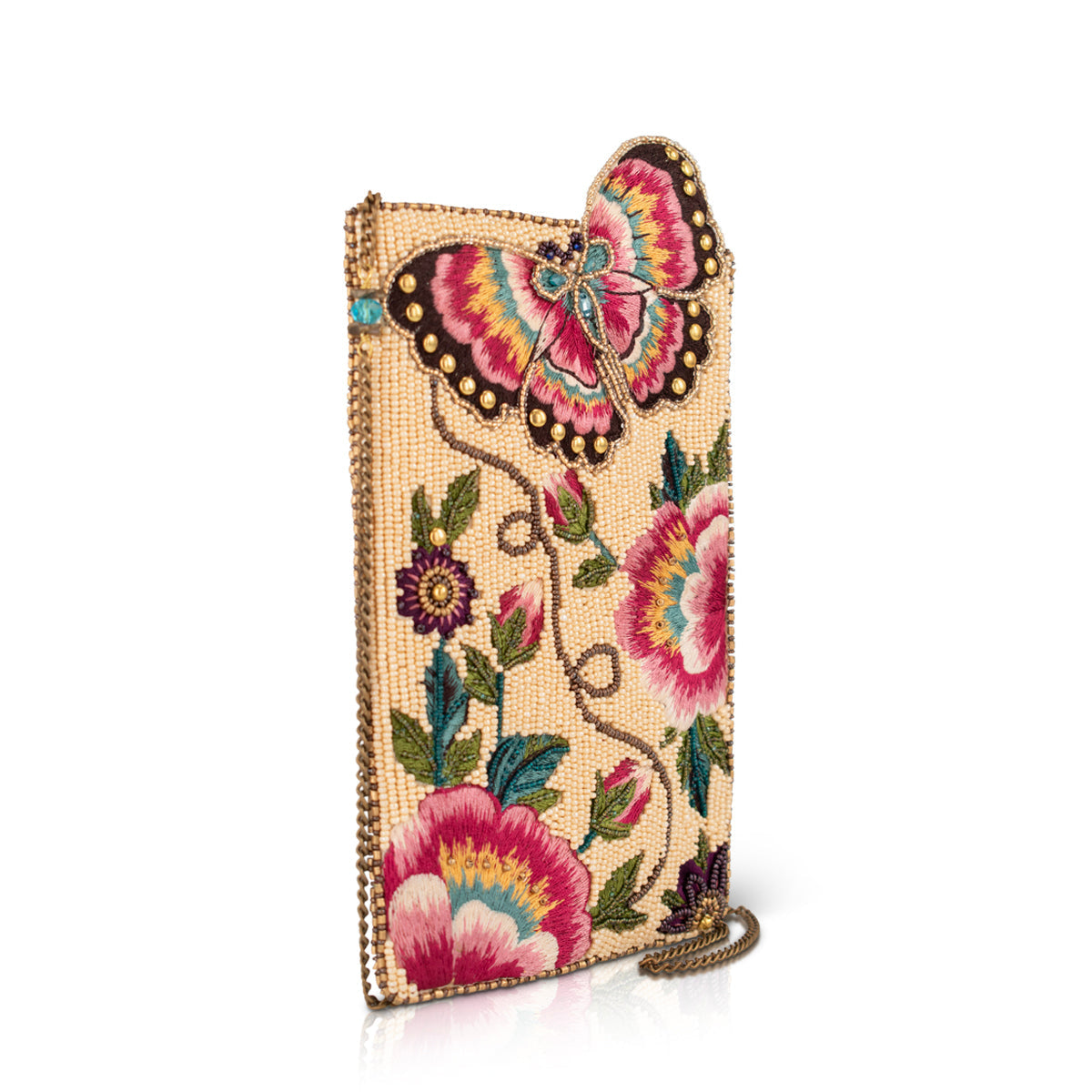 Butterfly Garden Crossbody Phone Bag