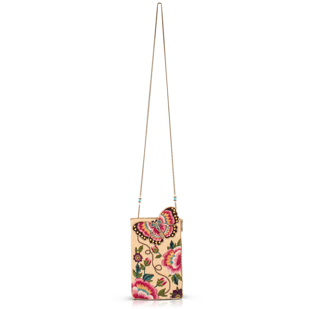 Butterfly Garden Crossbody Phone Bag