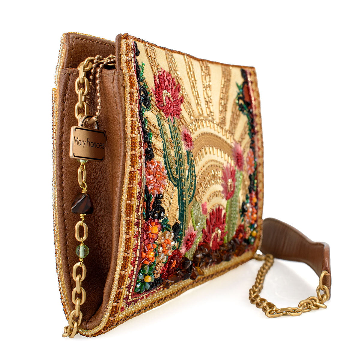 Desert Sunrise Crossbody Handbag beaded - 3