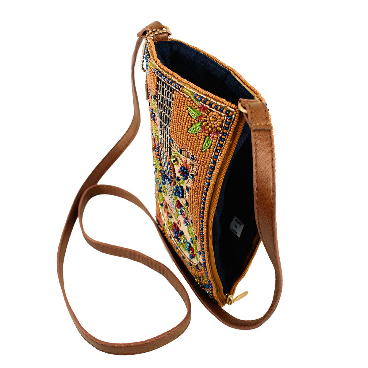 Garden Groove Crossbody Phone Bag beaded - 6