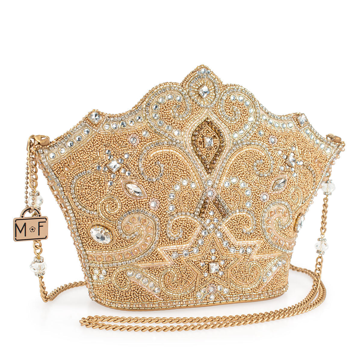 Golden Rule Crossbody Handbag beaded - 1