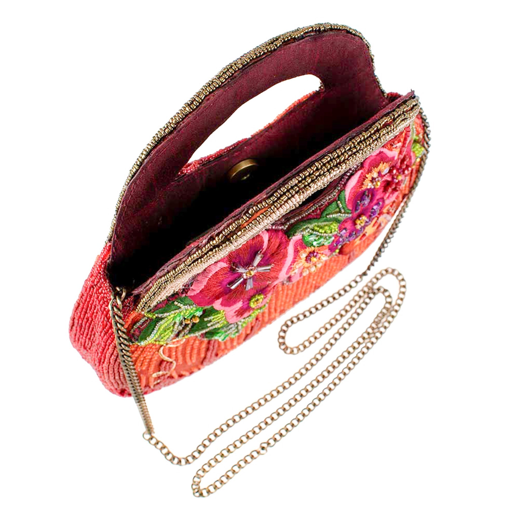Harvest Garden Top Handle Bag Crossbody Handbag