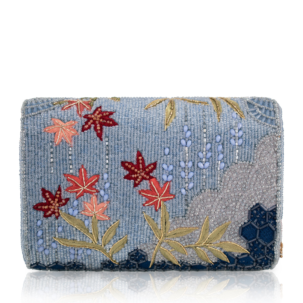 Lotus Mist Crossbody Handbag