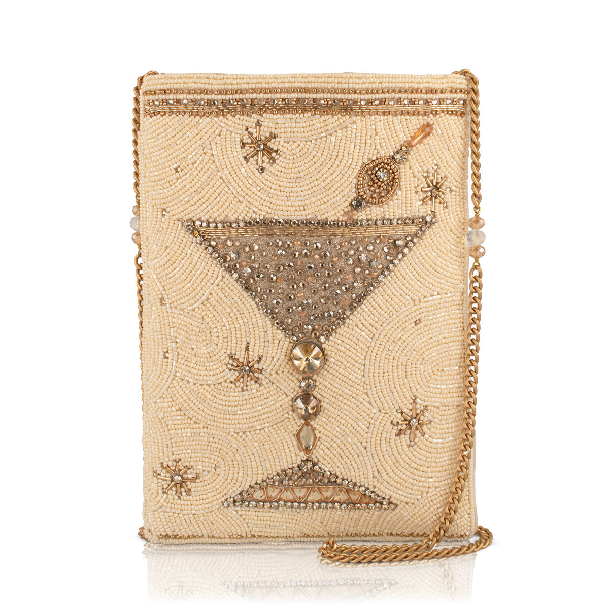 Crystal Martini Mini Crossbody Handbag