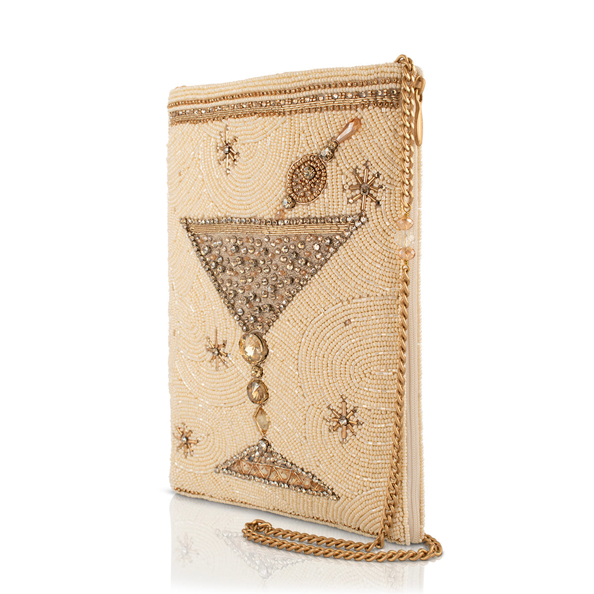 Crystal Martini Mini Crossbody Handbag
