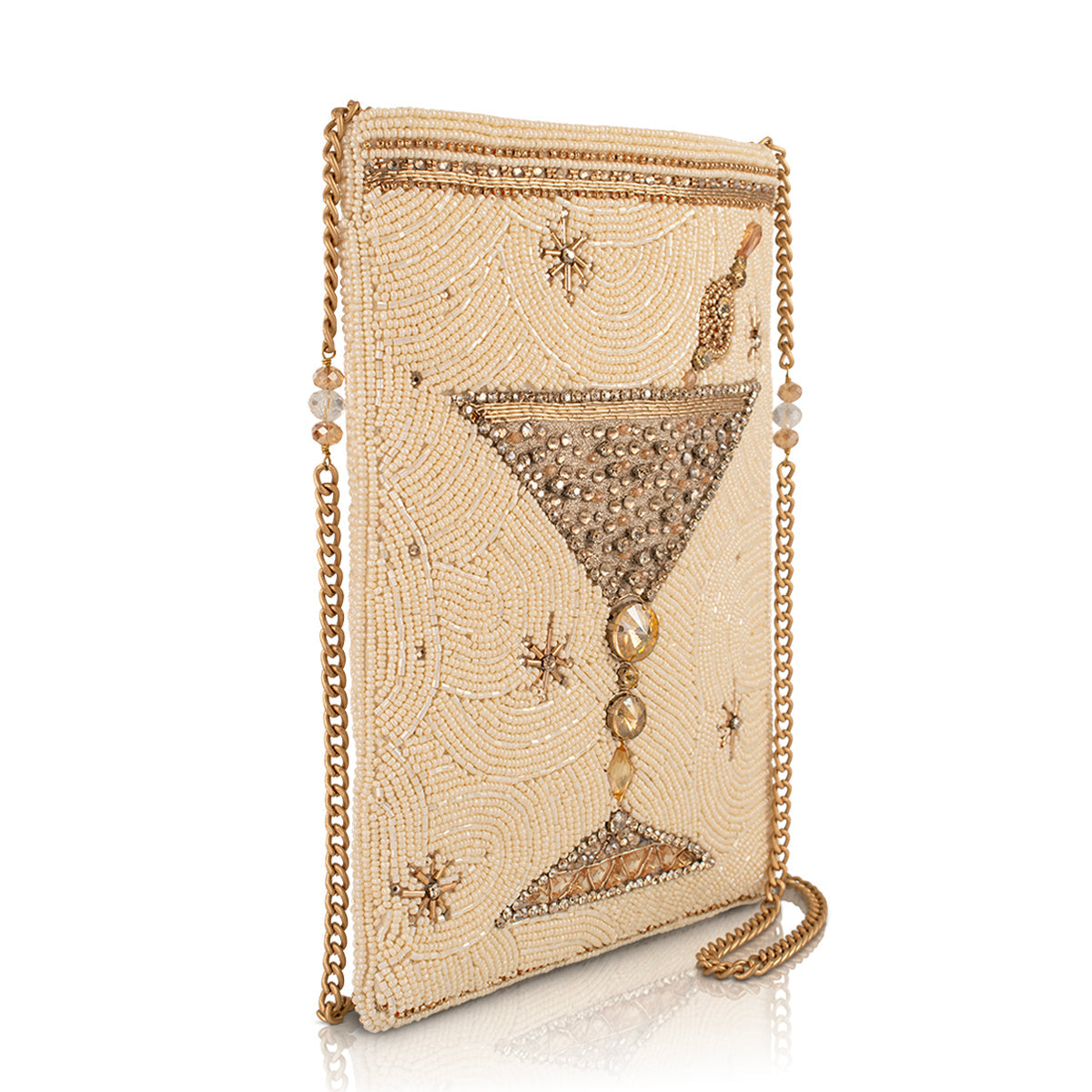 Crystal Martini Mini Crossbody Handbag