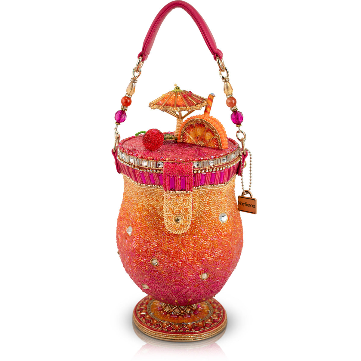 MARY FRANCES パーティーバック リゾート エスニック Mary Frances Relax and Rewind Beaded Cocktails Shoulder Handbag