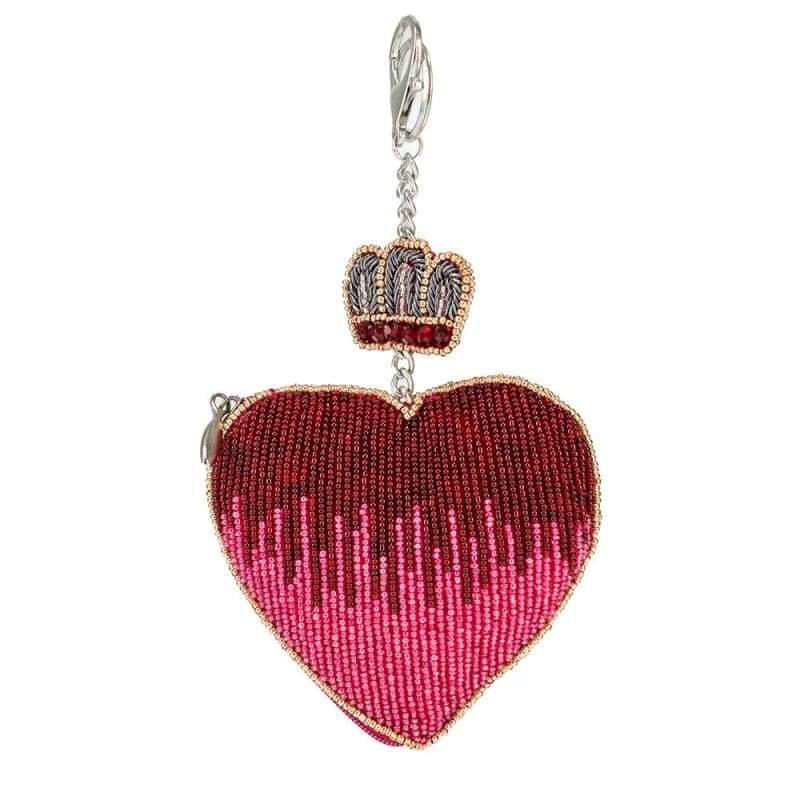 Have a Heart Beaded Coin Purse/Key Fob - Purse