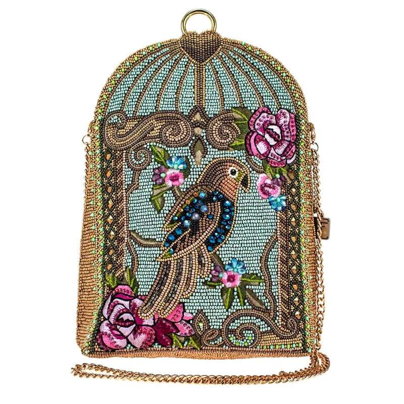 Pretty Parrot Crossbody Handbag