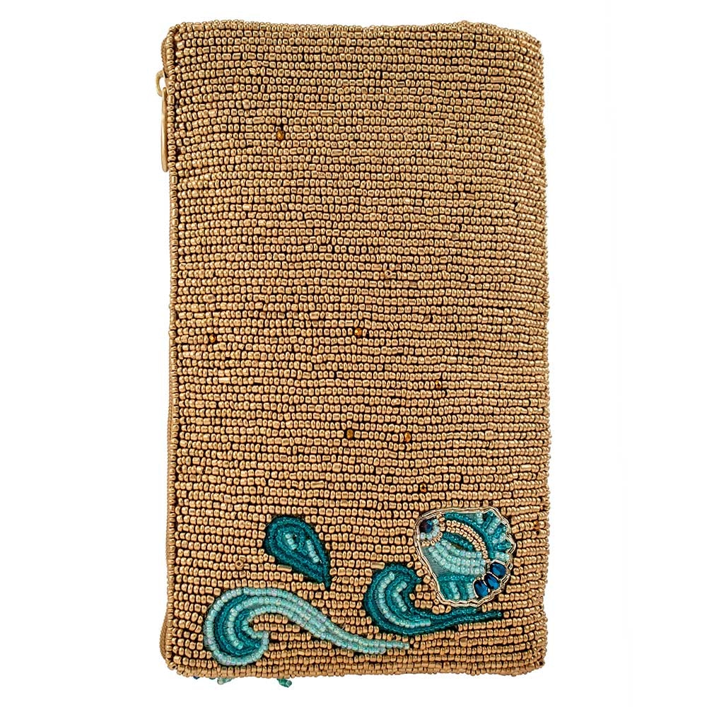 Sail Away Beaded Crossbody Phone Bag