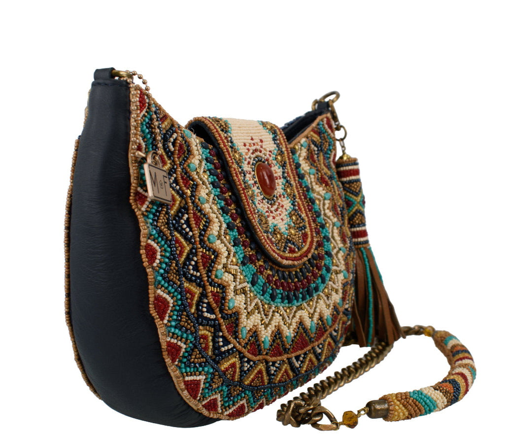 Tribal Print Beaded Handbag ’One of a Kind’ beaded - One Kind 2