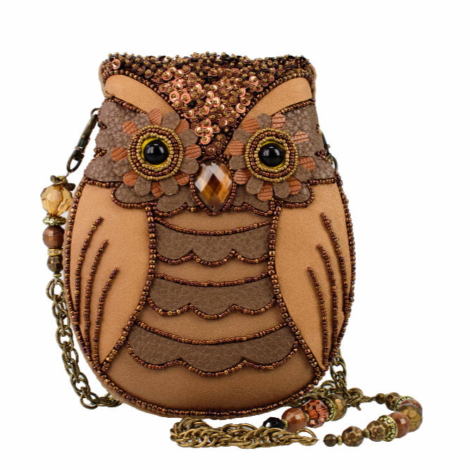 Owl Handbag ’One of a Kind’ beaded - One Kind 1