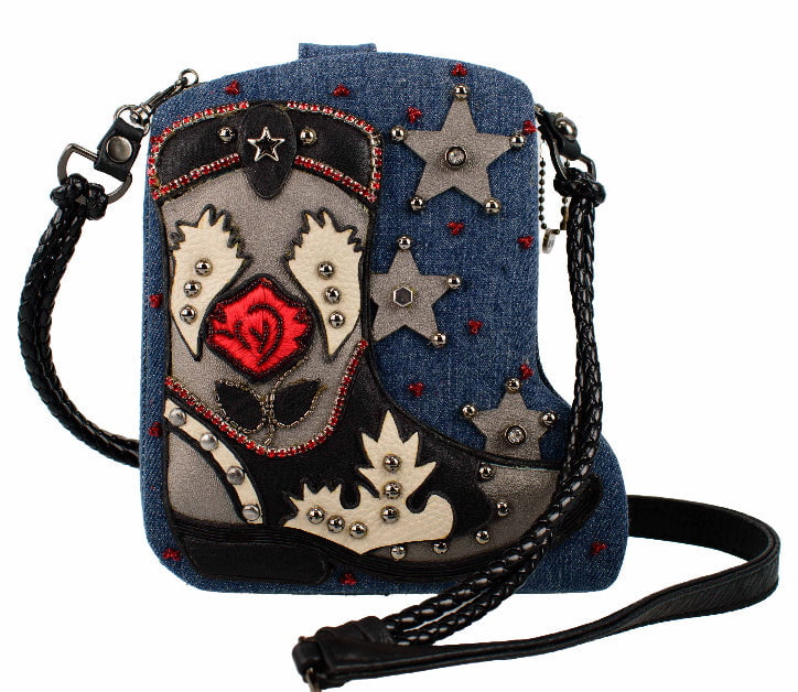 Cowboy Boots Handbag ’One of a Kind’ beaded - One Kind 1