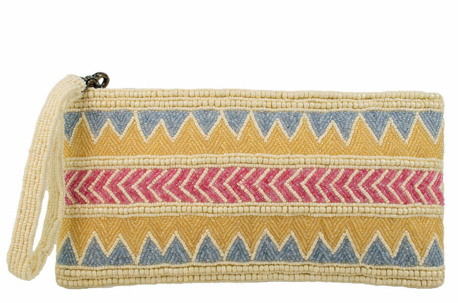 Zig Zag Wristlet ’One of a Kind’ beaded - One Kind 1