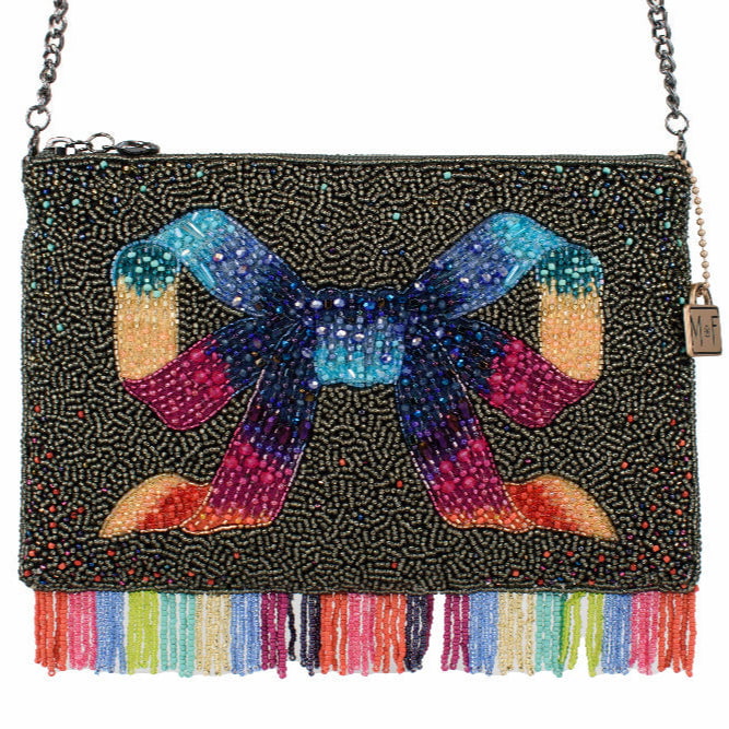 Rainbow Bow Crossbody ’One of a Kind’ beaded - One Kind 1