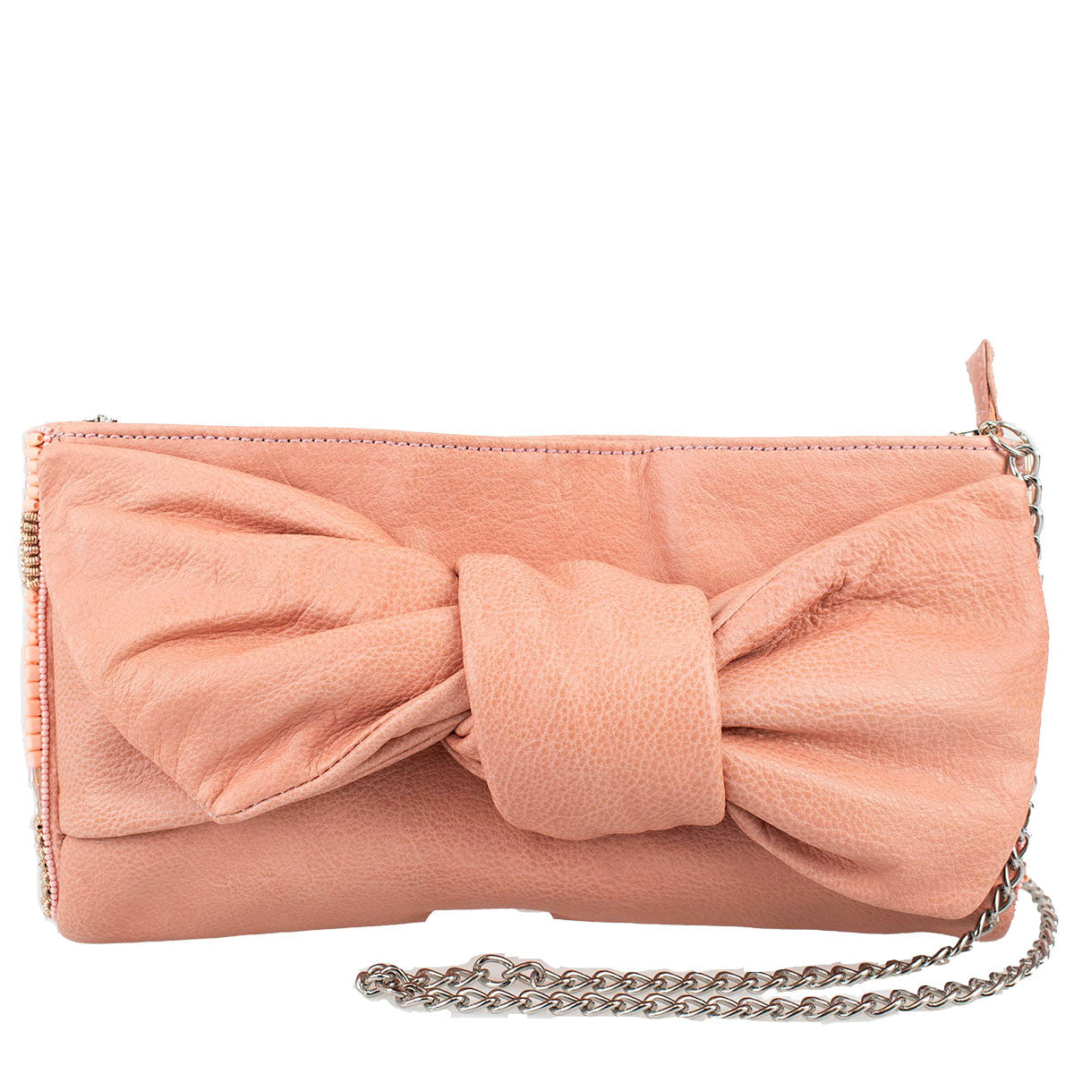Pink Bow Handbag ’One of a Kind’ beaded - One Kind 1