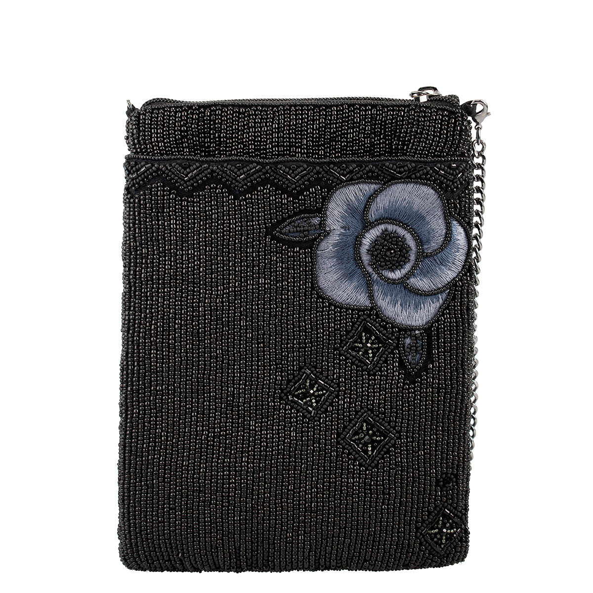 Midnight Florals Crossbody ’One of a Kind’ beaded One Kind 2