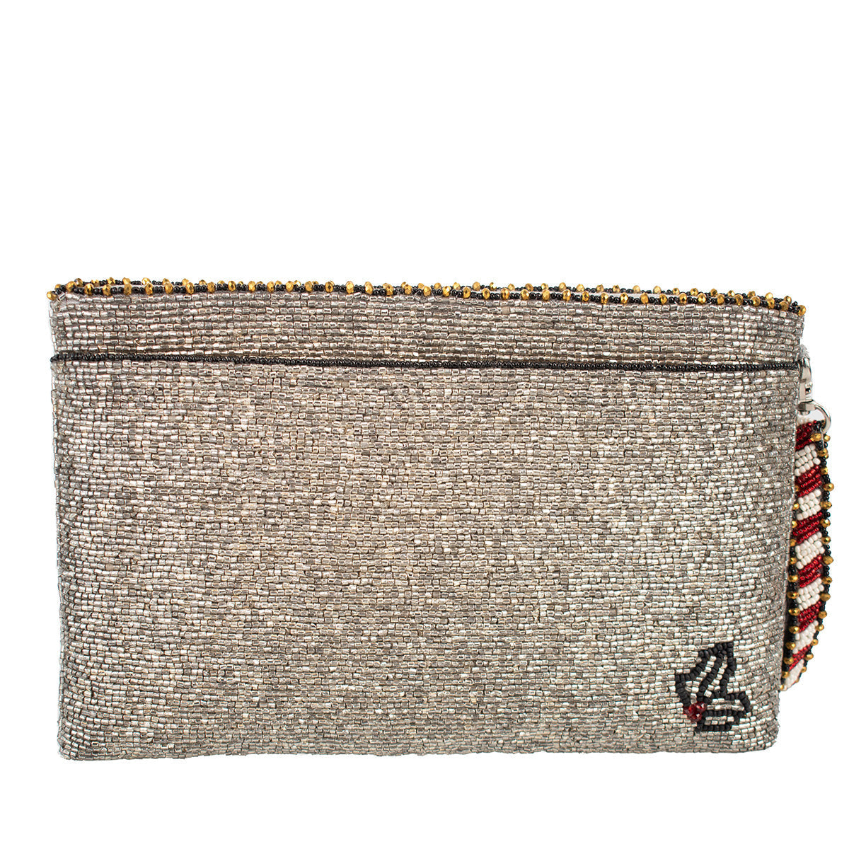 Tis’ the Season Wristlet ’One of a Kind’ beaded One Kind 2