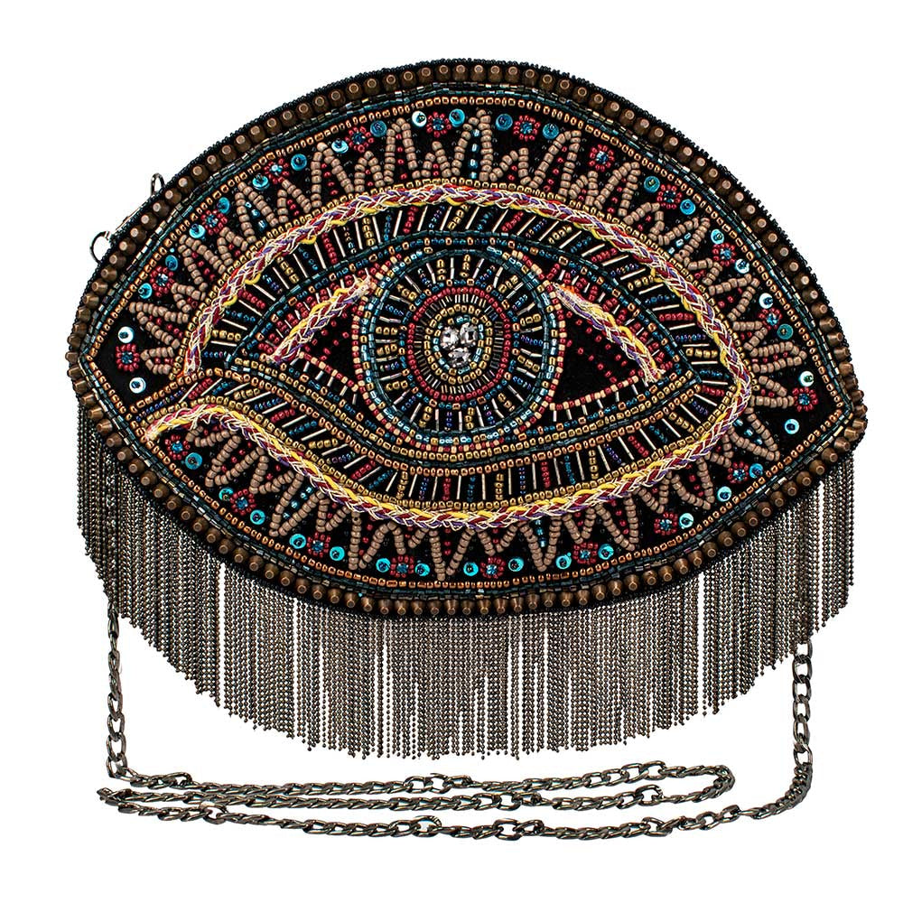 Sparkle Eye Handbag ’One of a Kind’ beaded - One Kind 1