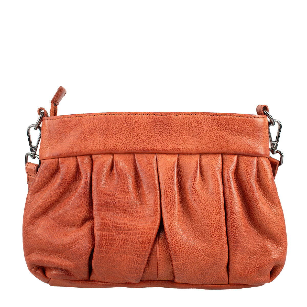 Orange Leather Crossbody ’One of a Kind’ beaded - One Kind 2