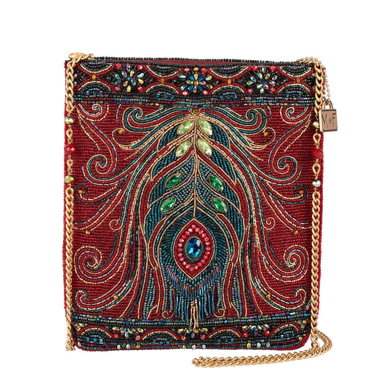 Red Peacock Crossbody ’One of a Kind’ One Kind