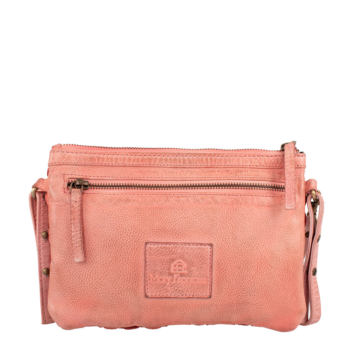 Pink Leather Crossbody Handbag ’One of a Kind’ One Kind