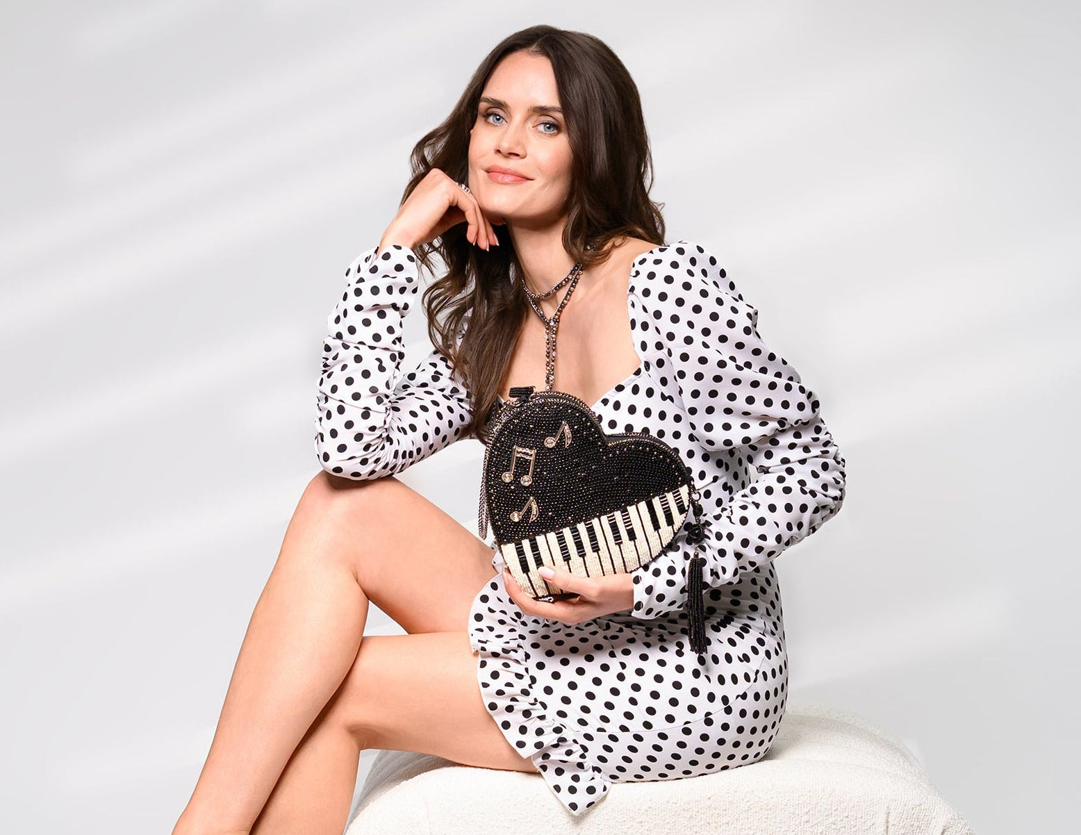 Heart Beat Crossbody Handbag