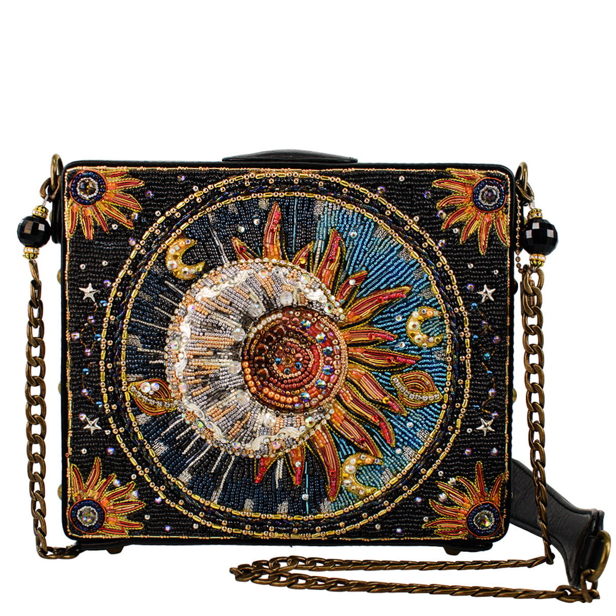 Night & Day Shoulder Bag beaded - 1