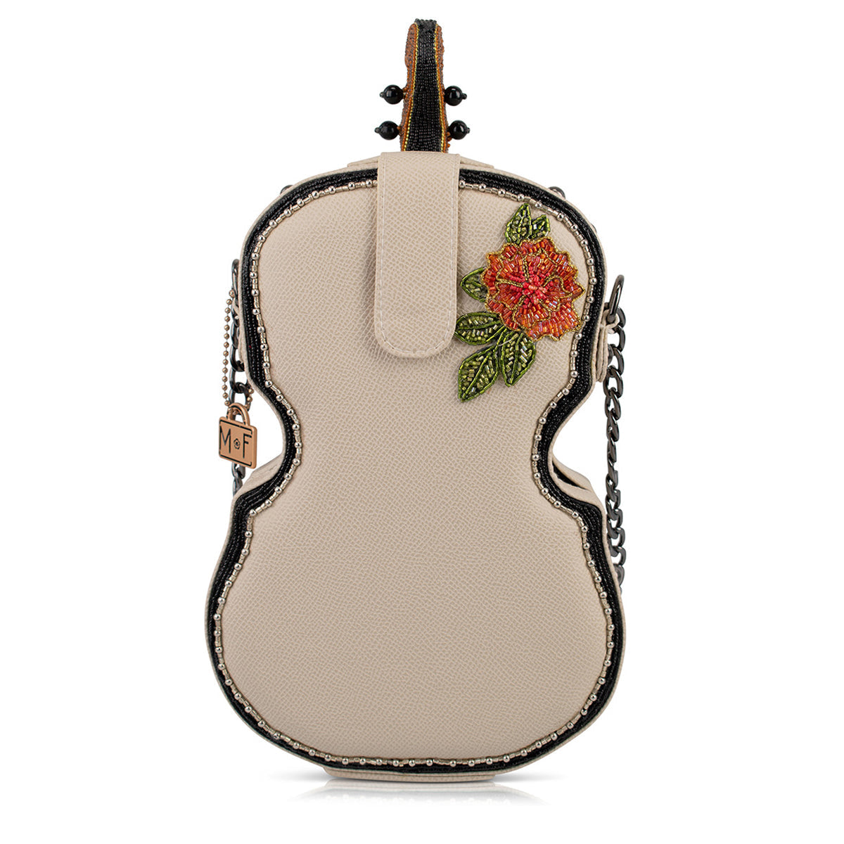 In tune Crossbody Handbag beaded - 3