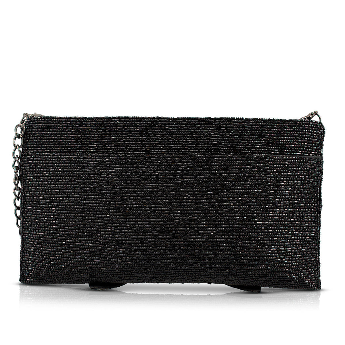 Bow Chic Crossbody/Clutch Handbag beaded - Cossbody 2