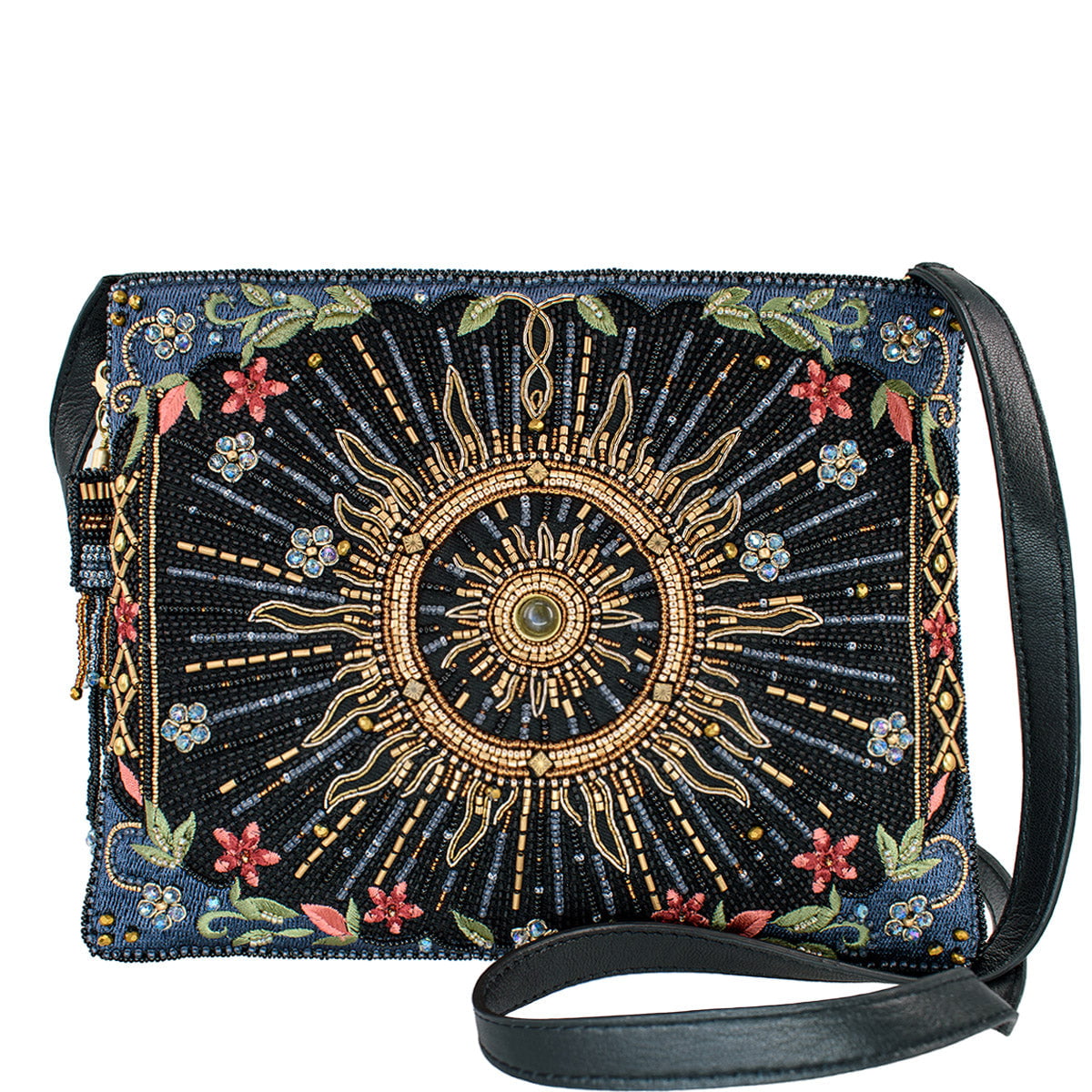Solar Mystique Shoulder Bag beaded - 1