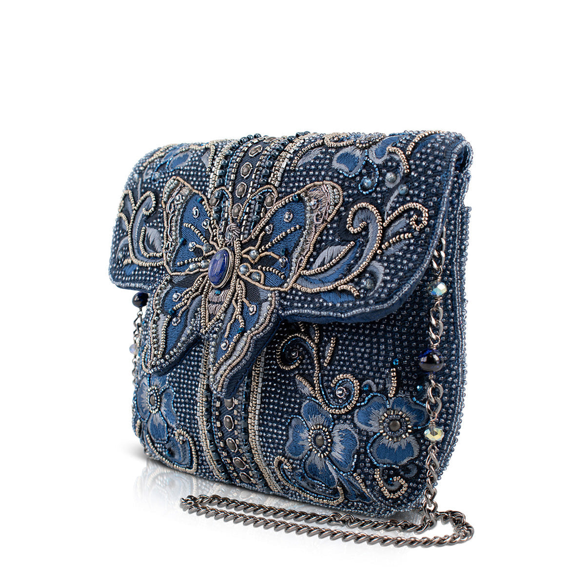 Blue Alchemy Crossbody Handbag beaded - 3