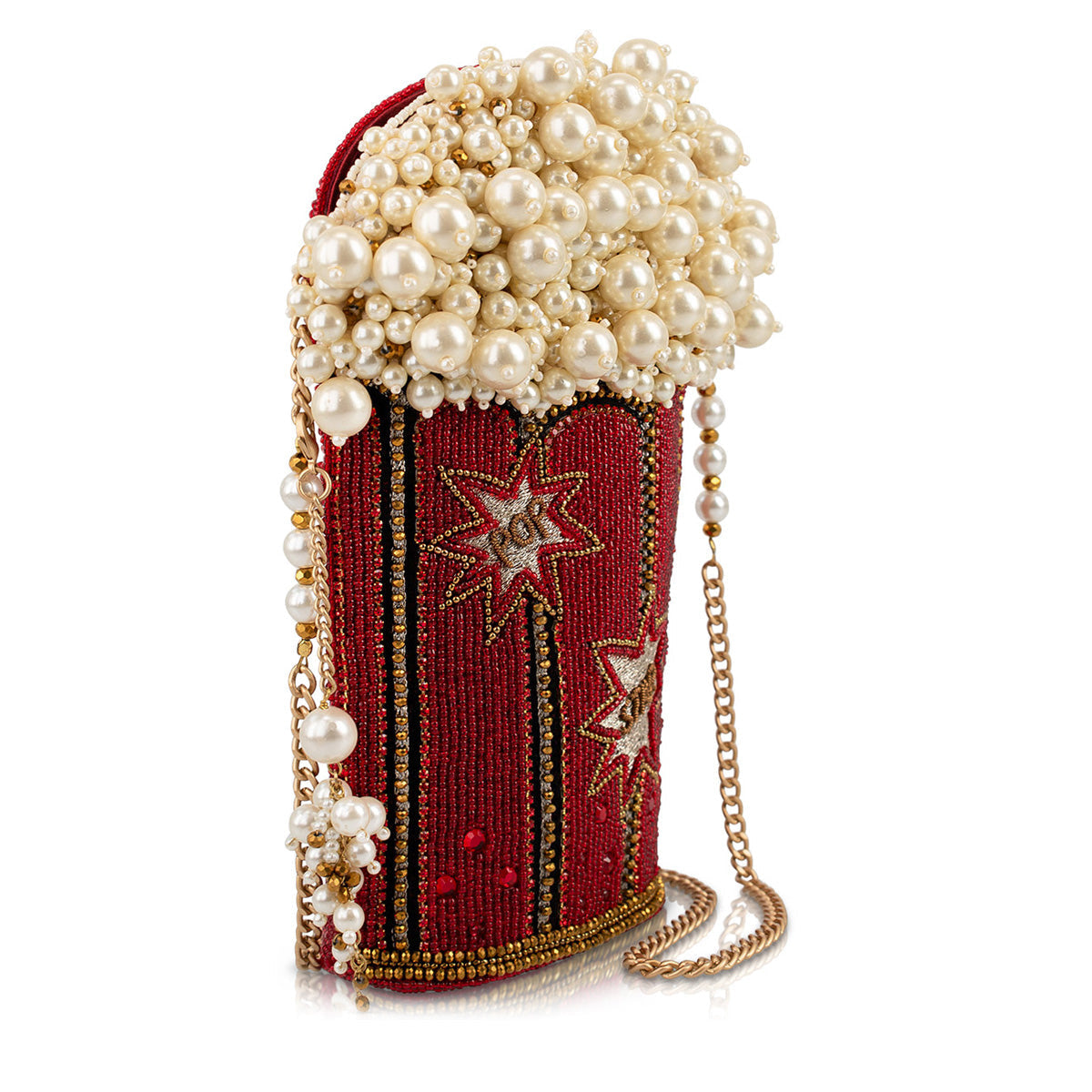 Movie Night Crossbody Handbag beaded - 4