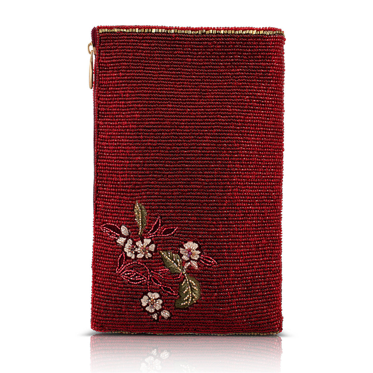 Eastern Bloom Crossbody Phone Bag beaded - 3