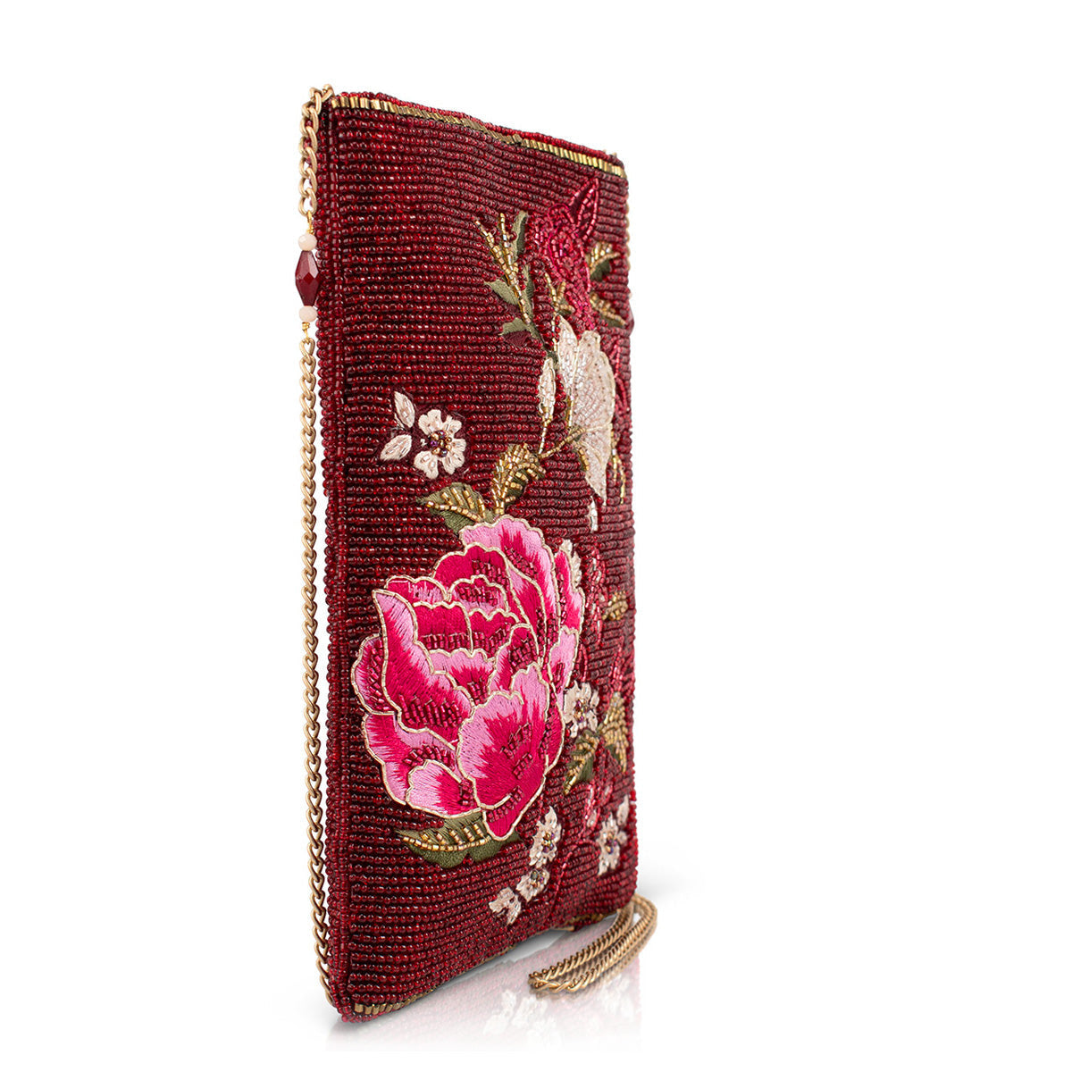 Eastern Bloom Crossbody Phone Bag beaded - 5