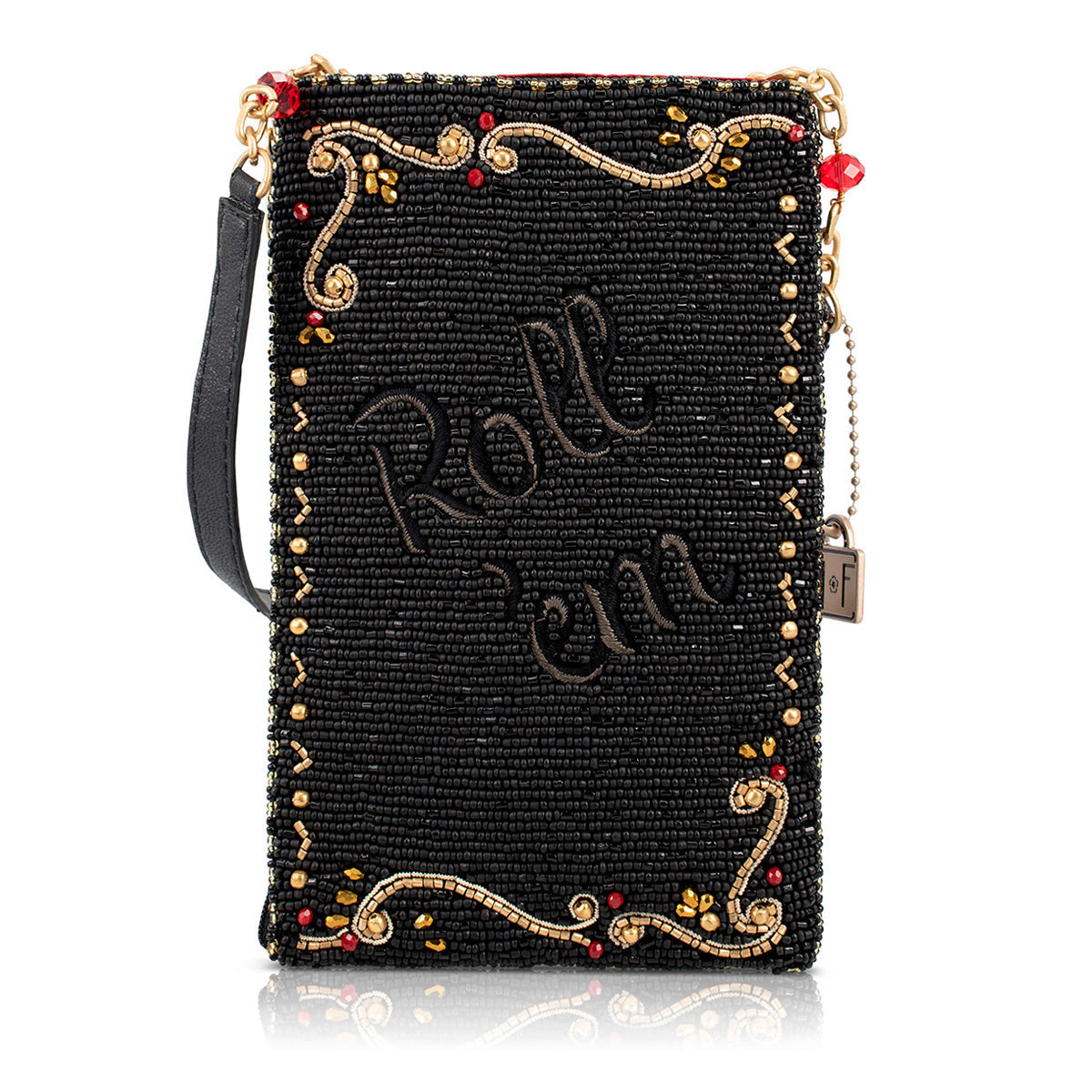 Roll ’Em Crossbody Phone Bag beaded - 2