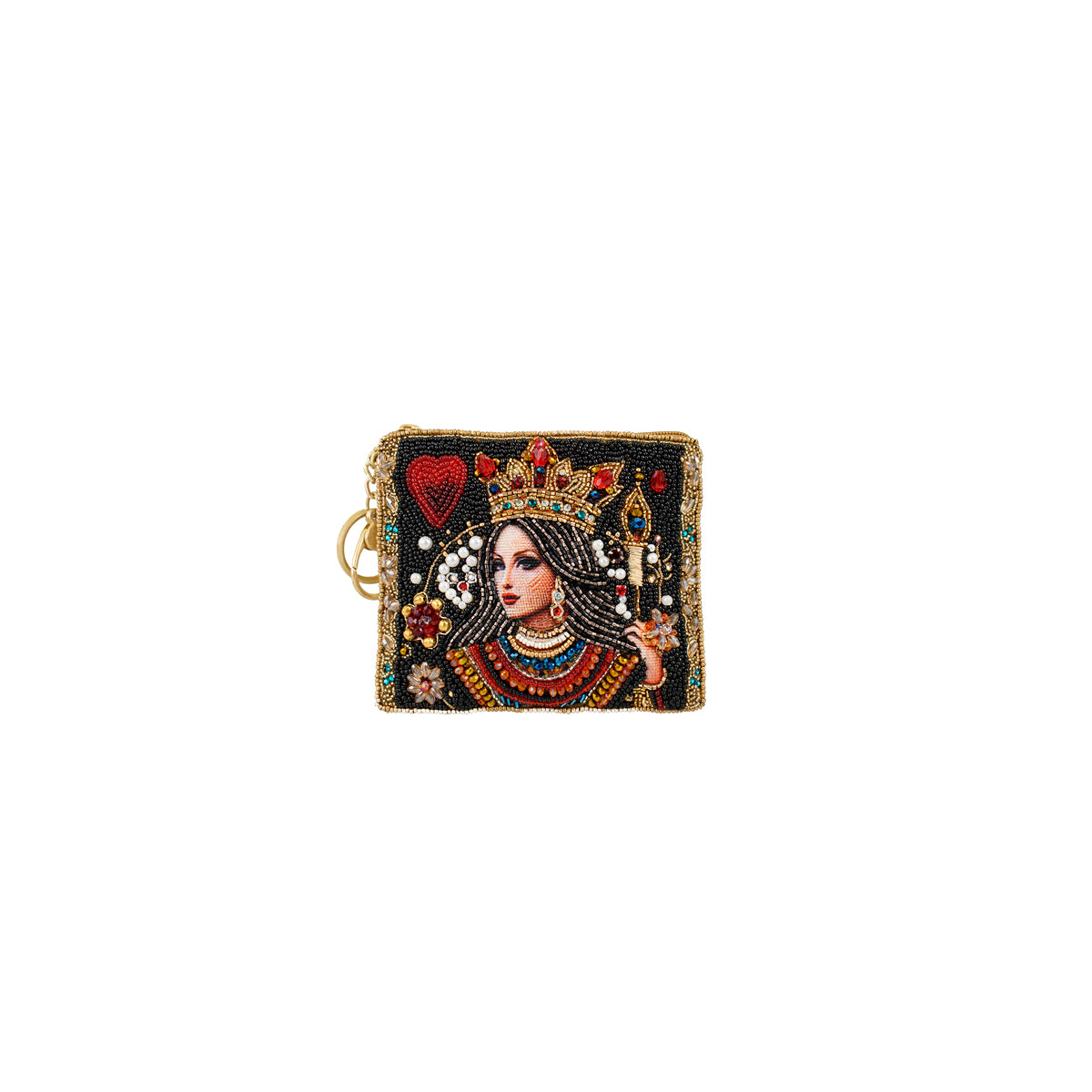 The Queen Coin Purse beaded - 1